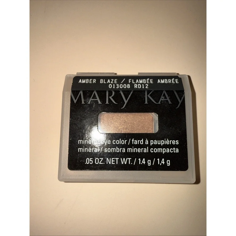 Mary Kay Mineral Eye Color Amber‎ Blaze 2007 Discontinued Magnetic